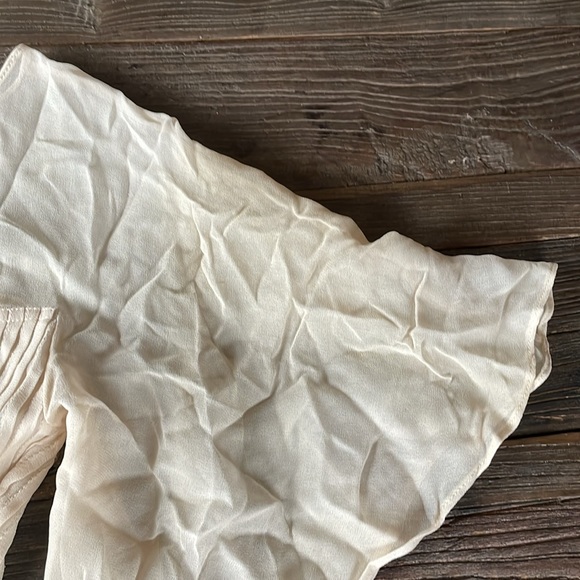 Vintage Albert Nipioni cream silk dress EVC - Picture 10 of 13